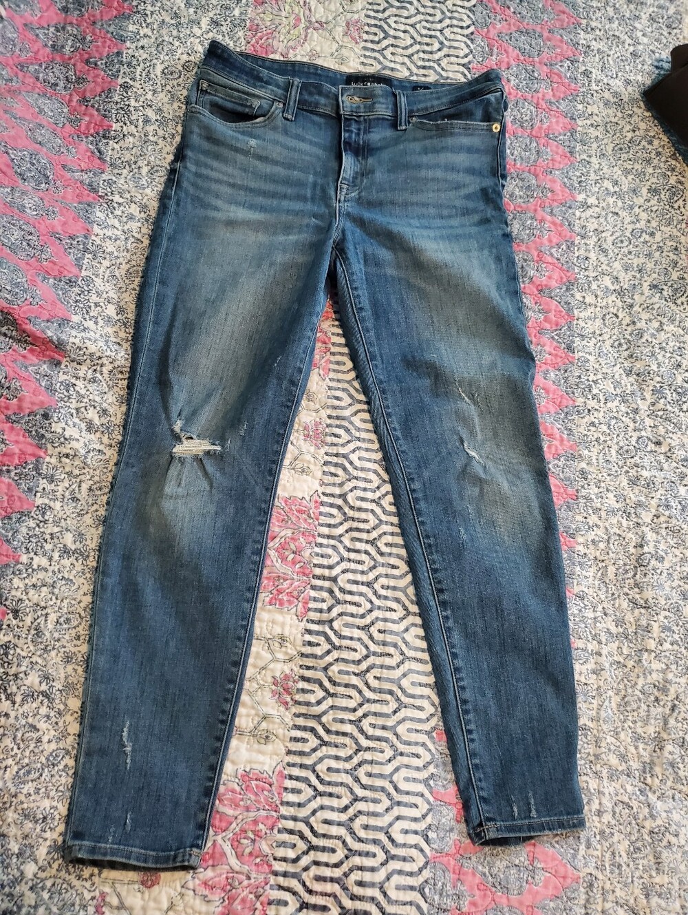 Lucky Brand Ava Skinny Jeans size 8